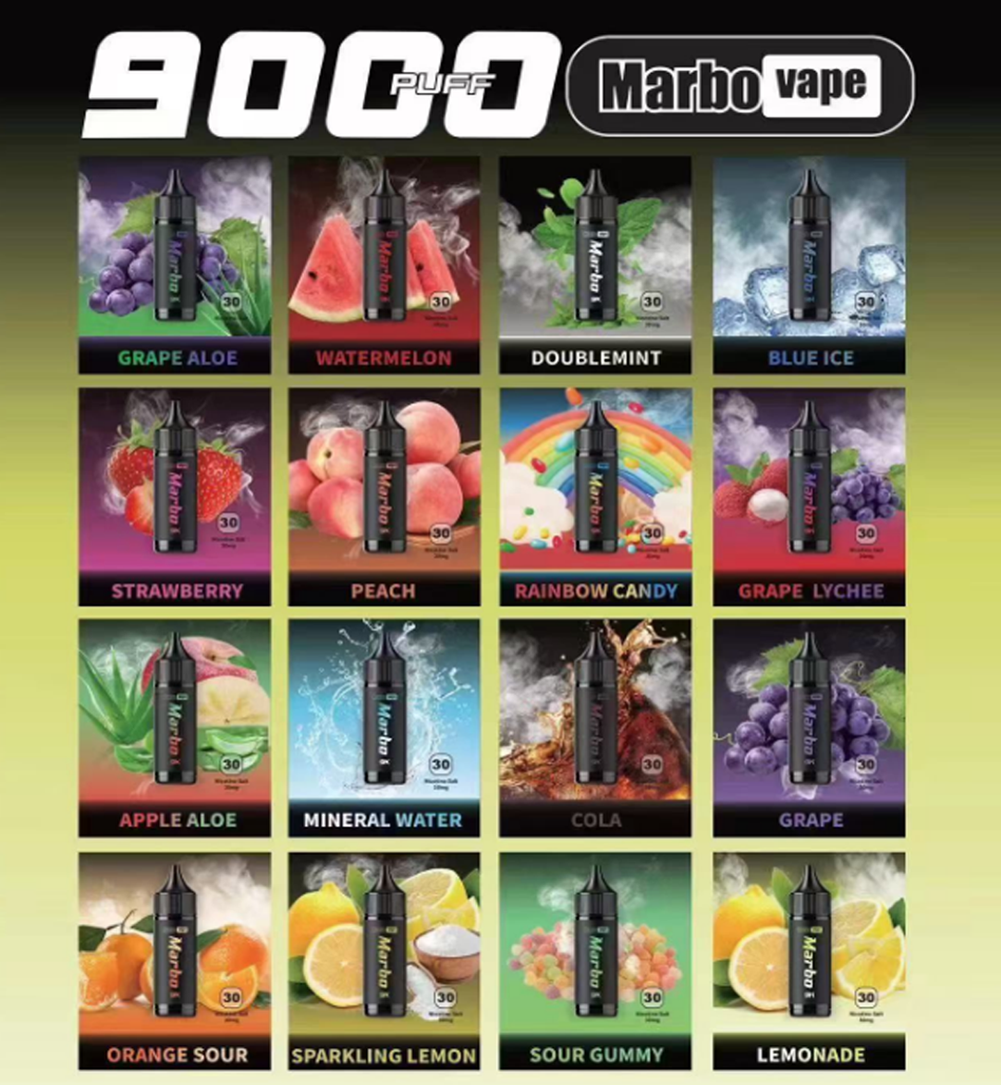 【MABRO 9000口 拋棄式電子煙】泰國同款熱銷一次性電子菸・超長續航不卡油・口感真實順喉・台灣現貨快速出貨