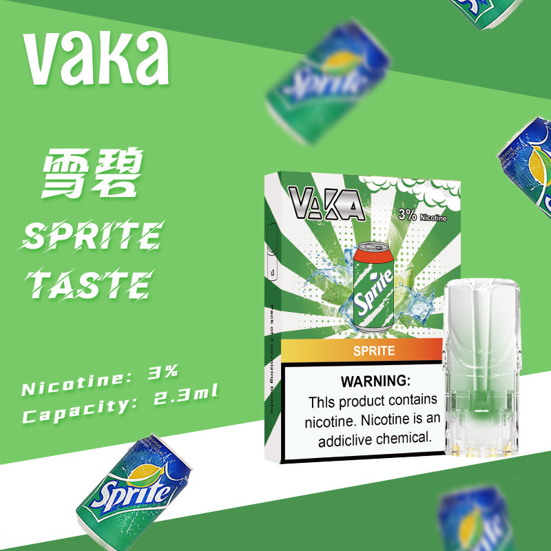 VAKA一代發光煙彈-雪碧
