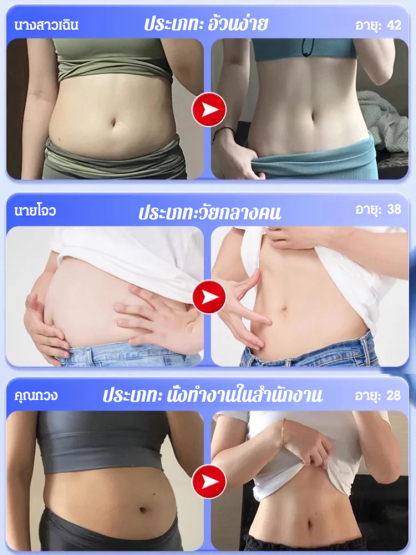 【ออกฤทธิ์เร็ว ขับความชื้น】แผ่นแปะจุดฝังเข็มสมุนไพร ดีท็อกซ์ ลดความชื้น