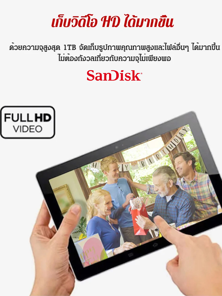 เอสเอสดีแบบพกพา ความเร็วสูง
