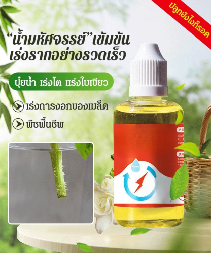 ปุ๋ยน้ำ เร่งโต เเร่งใบเขียว (“น้ำมหัศจรรย์”เข้มข้น)