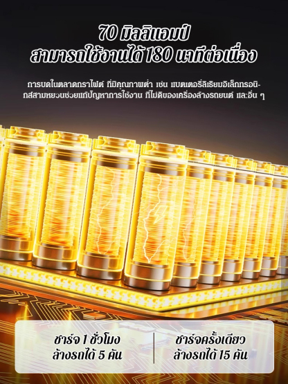 ปืนฉีดน้ำแรงดันสูงสำหรับล้างรถ