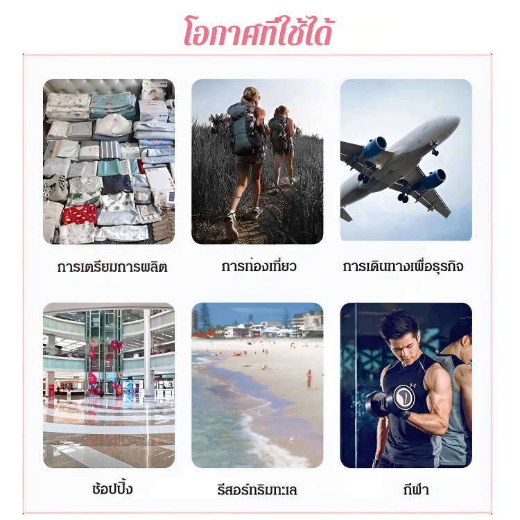กระเป๋าเดินทางล้อลากความจุขนาดใหญ่