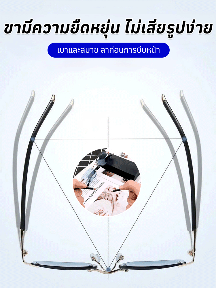 แว่นตาอัจฉริยะซูมปรับระดับ