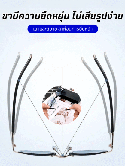 แว่นตาอัจฉริยะซูมปรับระดับ