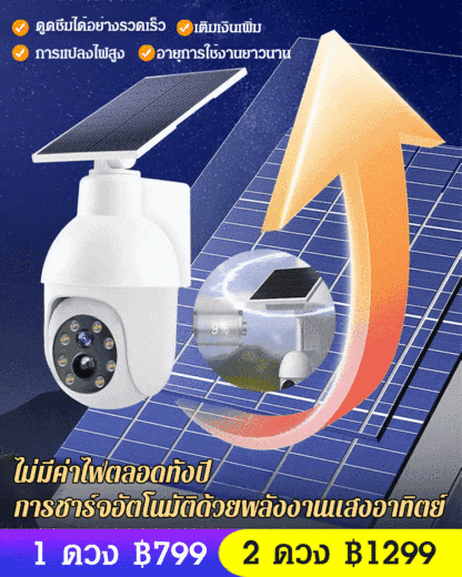 ไฟถนนจำลองกล้องวงจรปิด