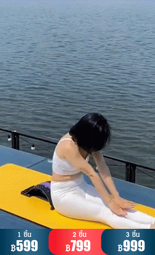 【มีหินแม่เหล็กในตัว】อุปกรณ์ยืดเอวช่วยผ่อนคลายและลดน้ำหนัก 