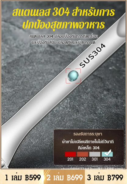 [รายการที่ต้องมีสำหรับบ้าน] กระชอนแยกน้ำมันสแตนเลส 304