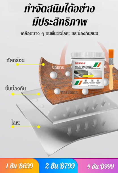 [ป้องกันการกัดกร่อนยาวนาน] สีกันสนิมทาพื้นผิวโลหะ