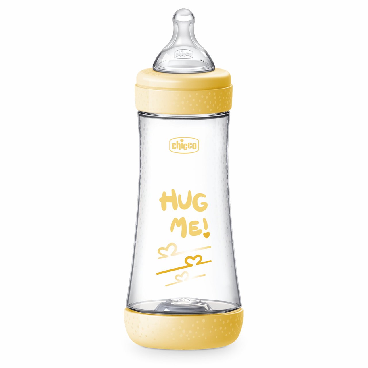 Perfect5 PP Silicone Feeding Bottle- 150ml/ 240ml/300ml (Pink/Blue/Yellow)