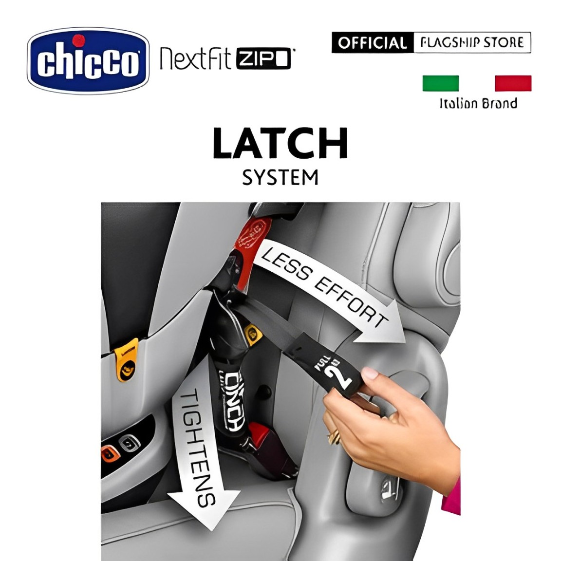 NextFit Zip Convertible Baby Car Seat