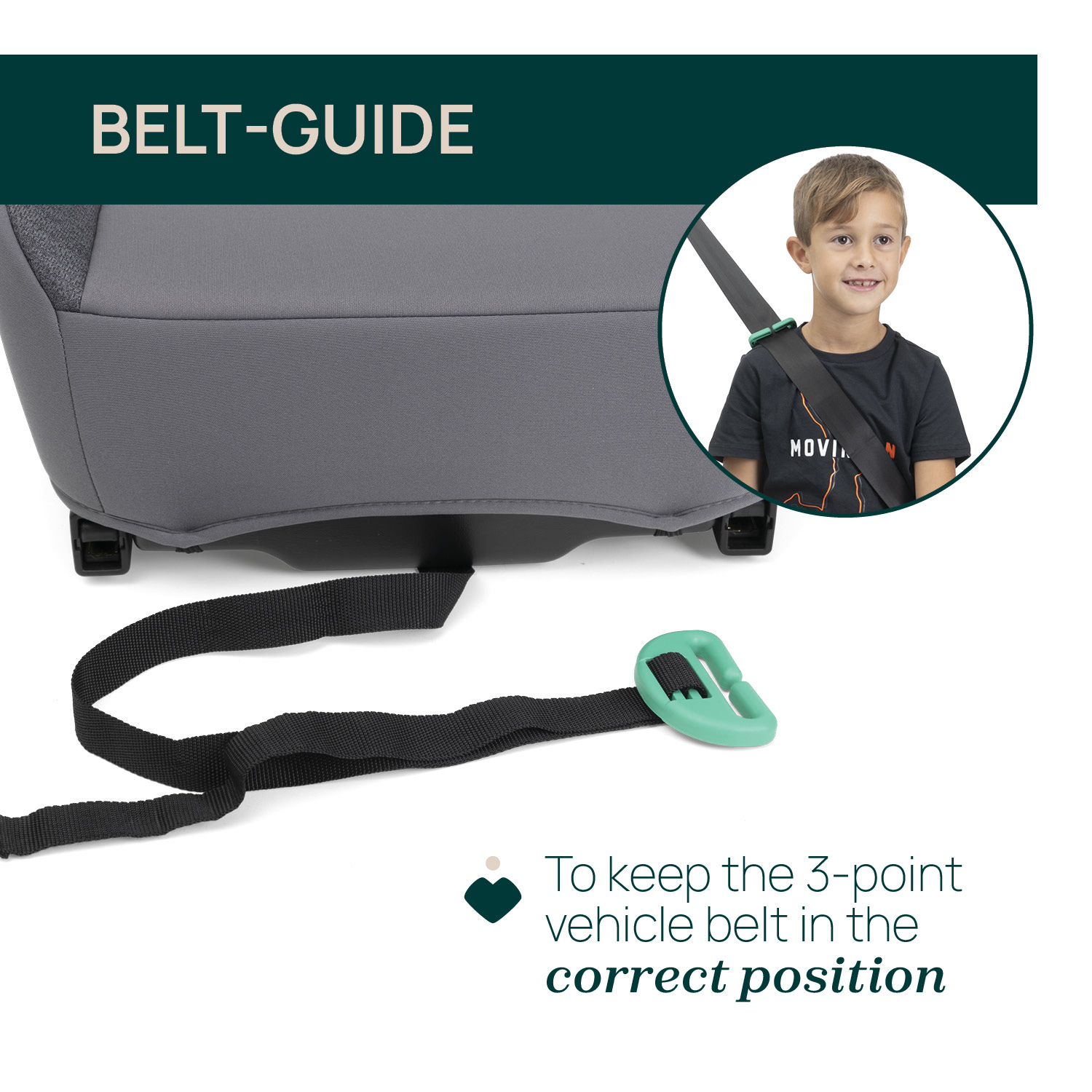 Quasar Fix i-Size Car Seat (125-150 cm)