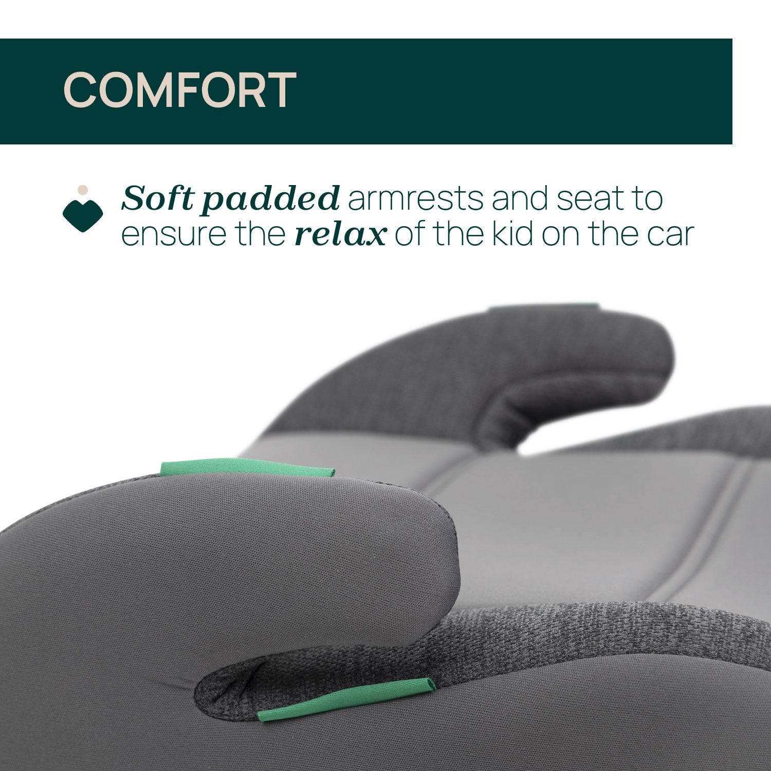 Quasar Fix i-Size Car Seat (125-150 cm)