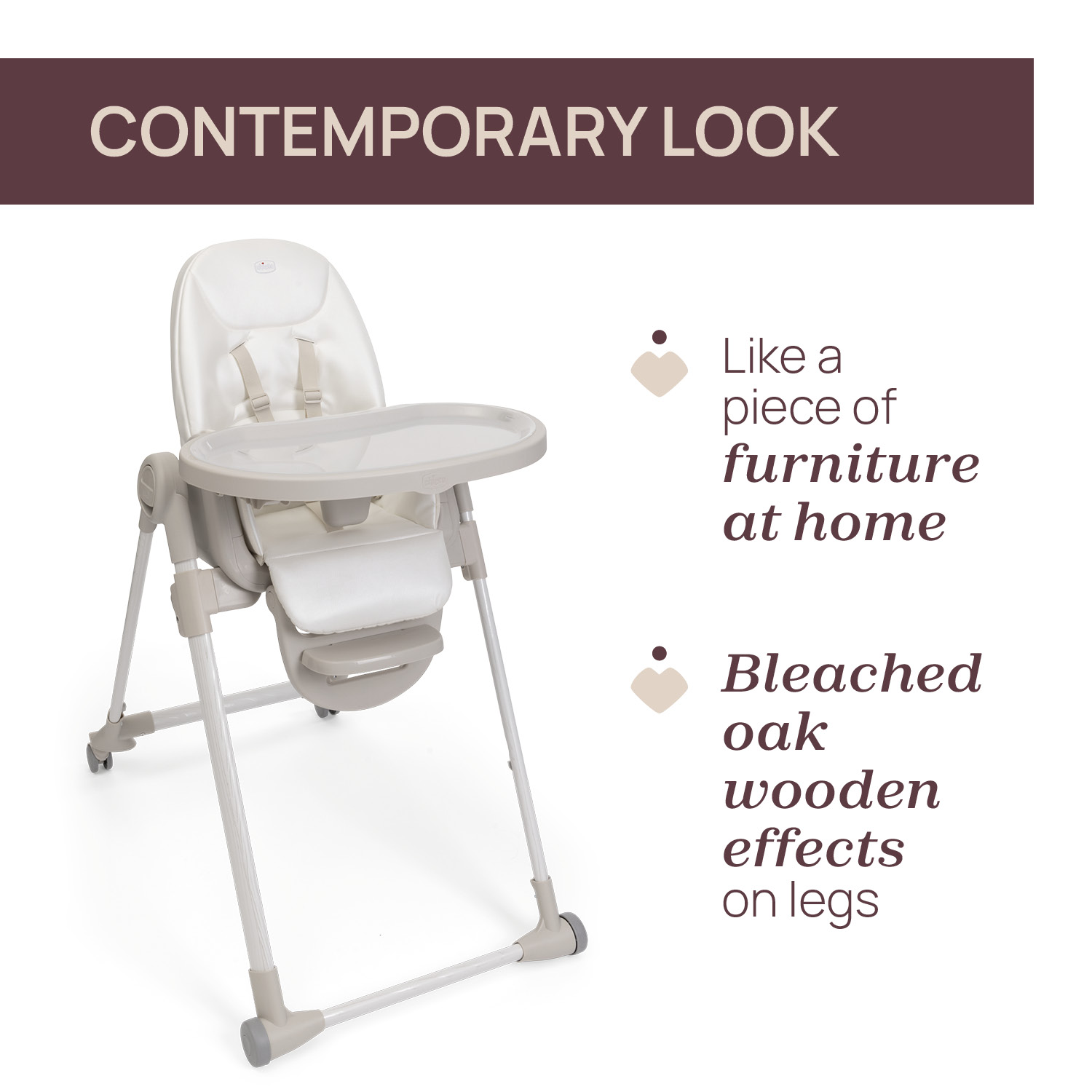 Chicco Polly Armonia Highchair