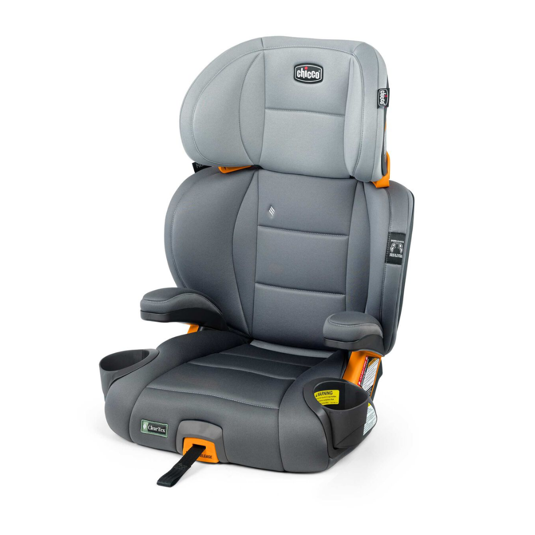 Chicco KidFit ClearTex Plus 2-in-1 Belt-Positioning Booster Car Seat