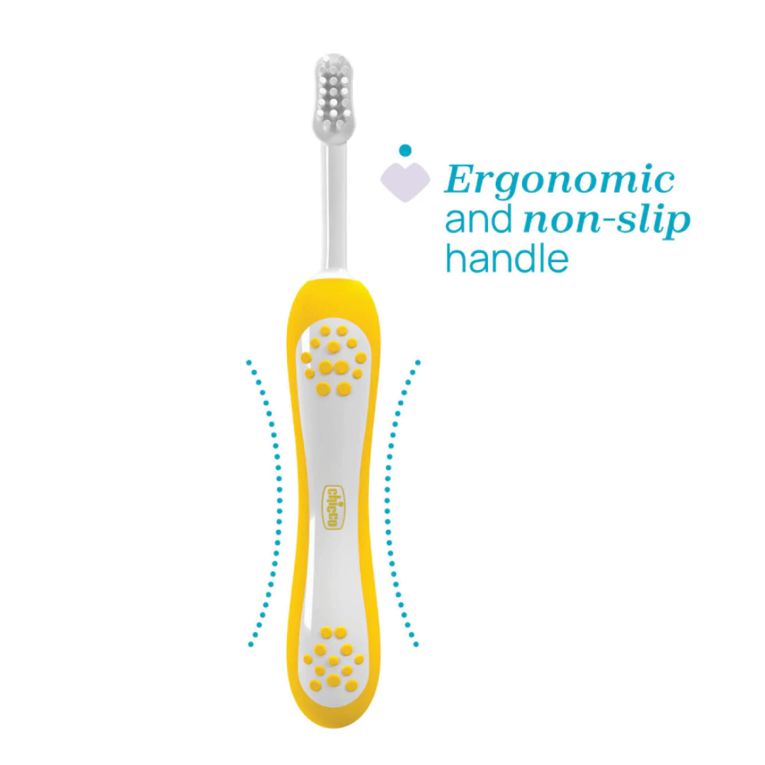 Chicco Combo First Teeth Toothbrush 6-36M