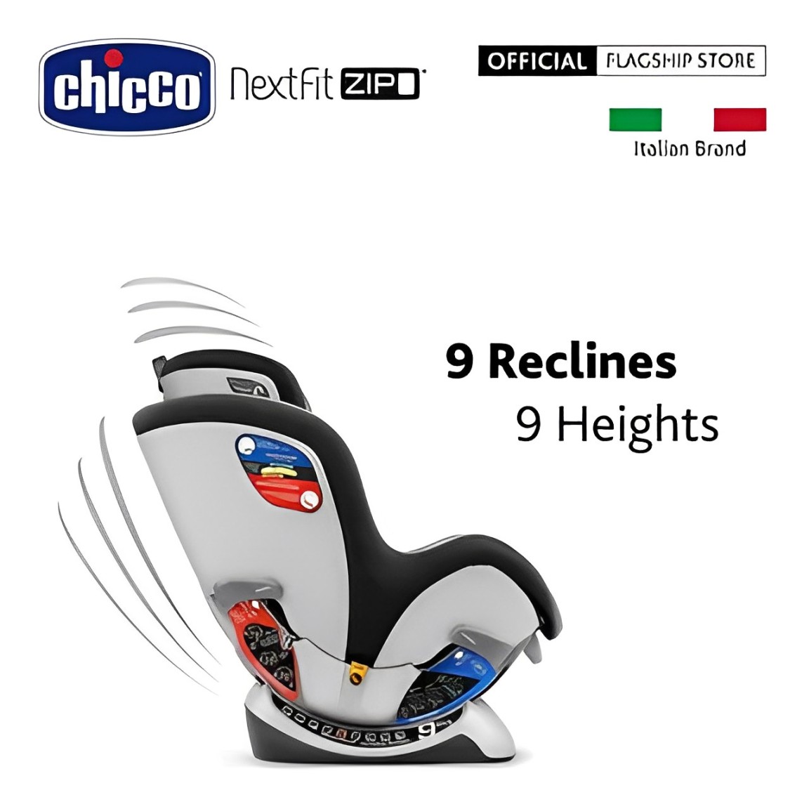 NextFit Zip Convertible Baby Car Seat