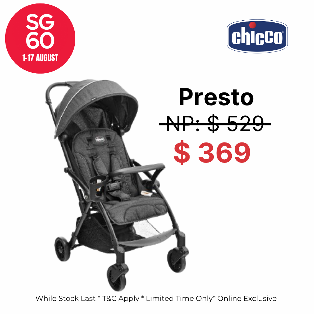 Presto Compact Stroller Graphite USA