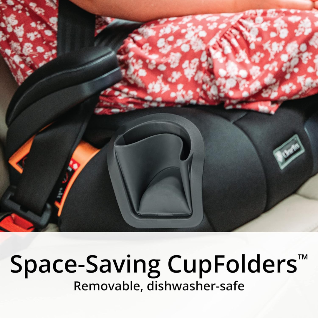 Chicco KidFit ClearTex Plus 2-in-1 Belt-Positioning Booster Car Seat