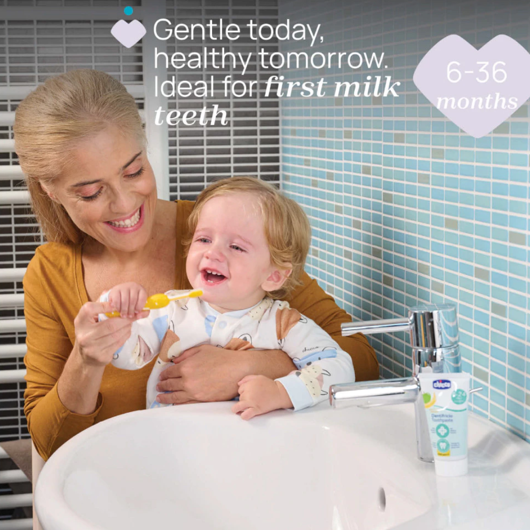 Chicco Combo First Teeth Toothbrush 6-36M