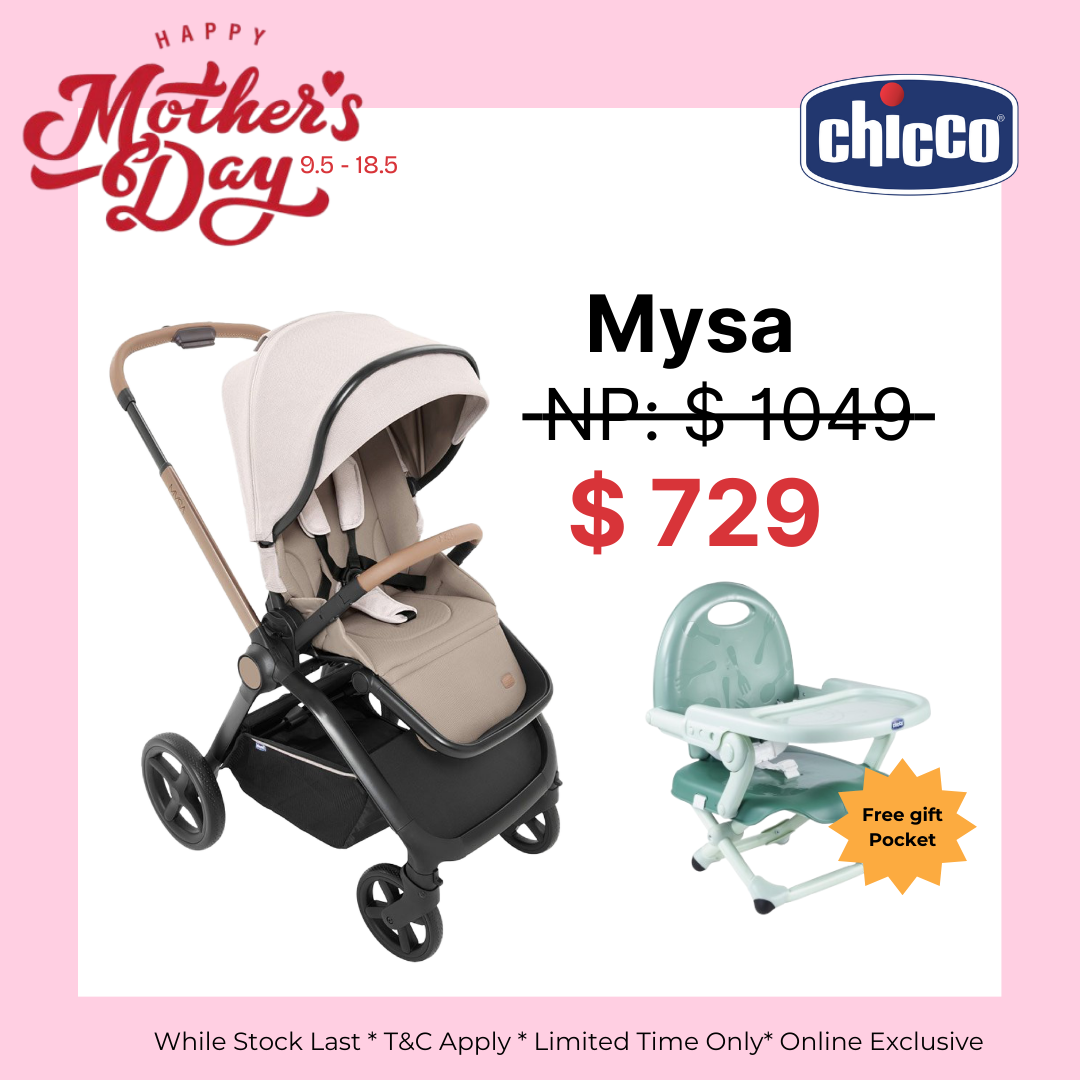 MYSA 2-ways facing stroller