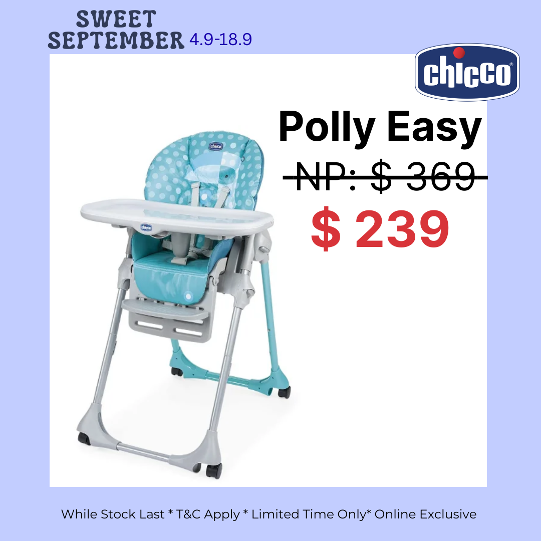 Chicco Polly Easy Highchair Baby Feeding Chair Chicco Chicco Polly
