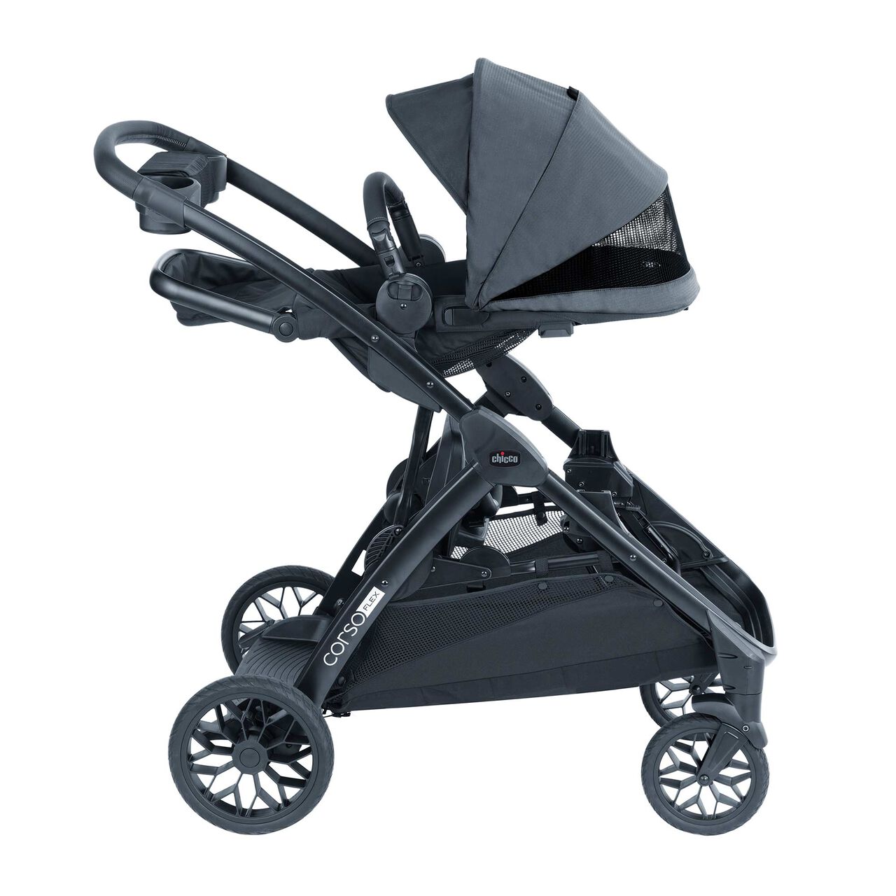 Corso Flex Convertible Stroller - Legend