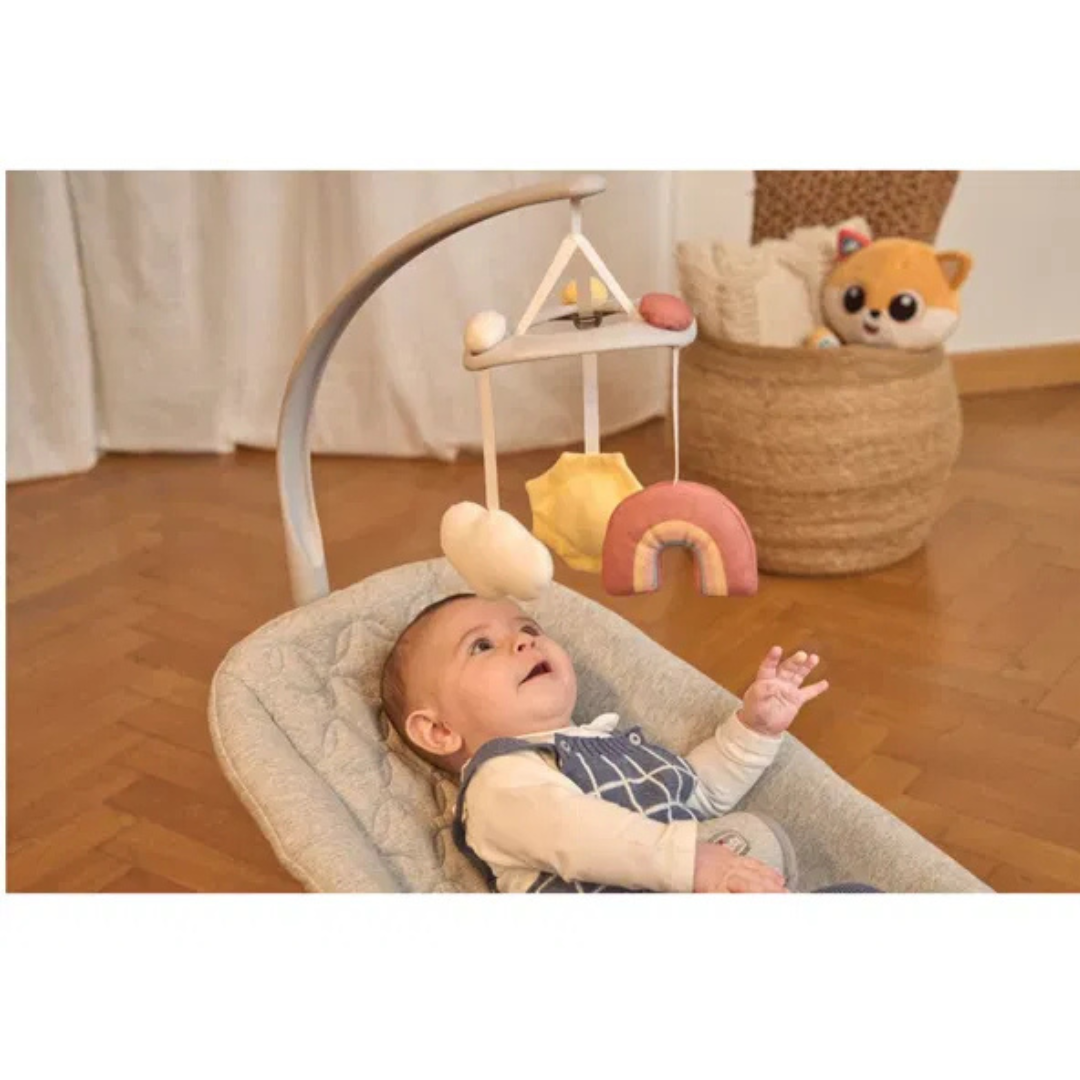 Chicco Zen Wave Baby Bouncer -Wooden Grey