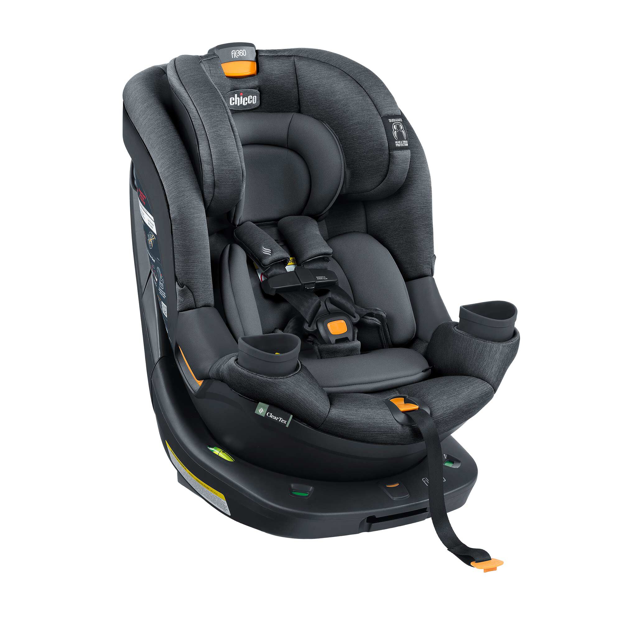 Fit360 ClearTex Rotating Convertible Car Seat