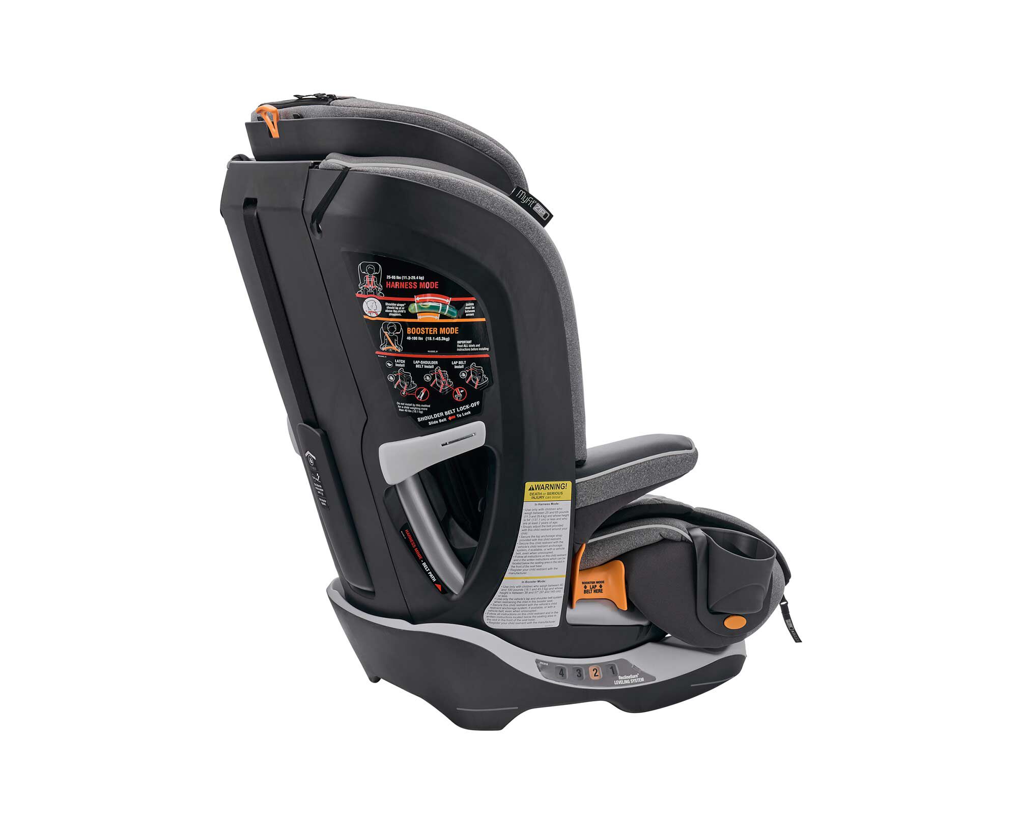 MyFit Zip Harness + Booster Car Seat