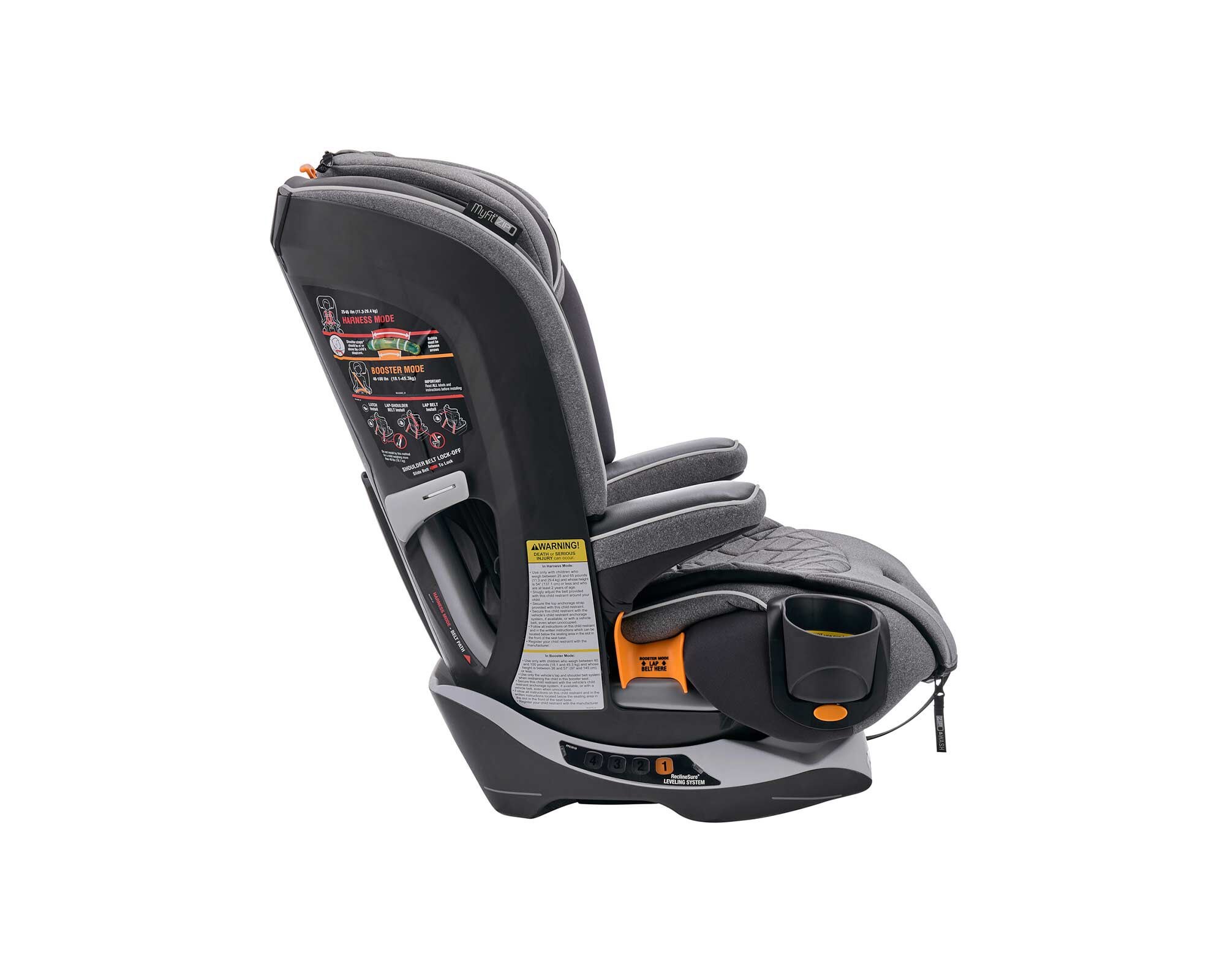 MyFit Zip Harness + Booster Car Seat