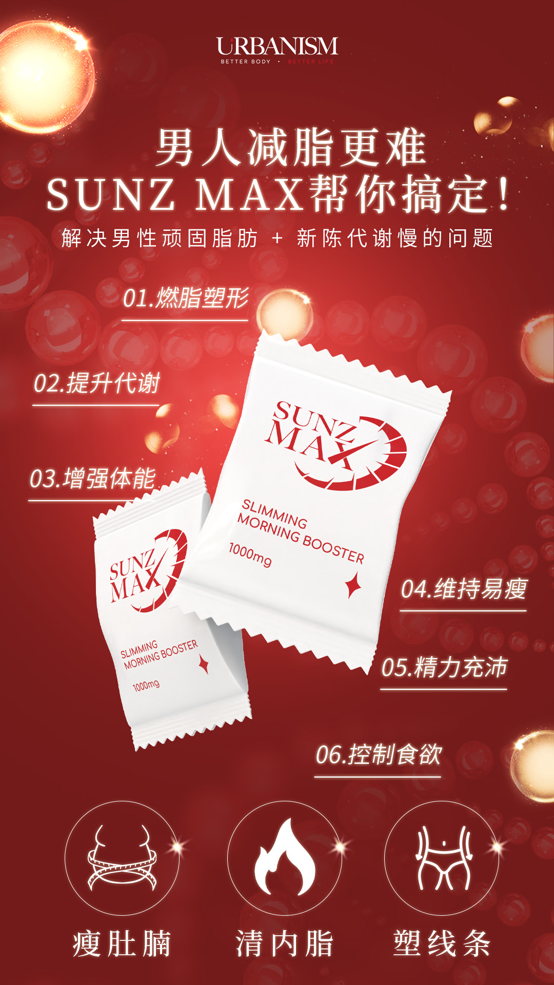 🔥母亲节限量优惠🔥URBANISM纤体糖