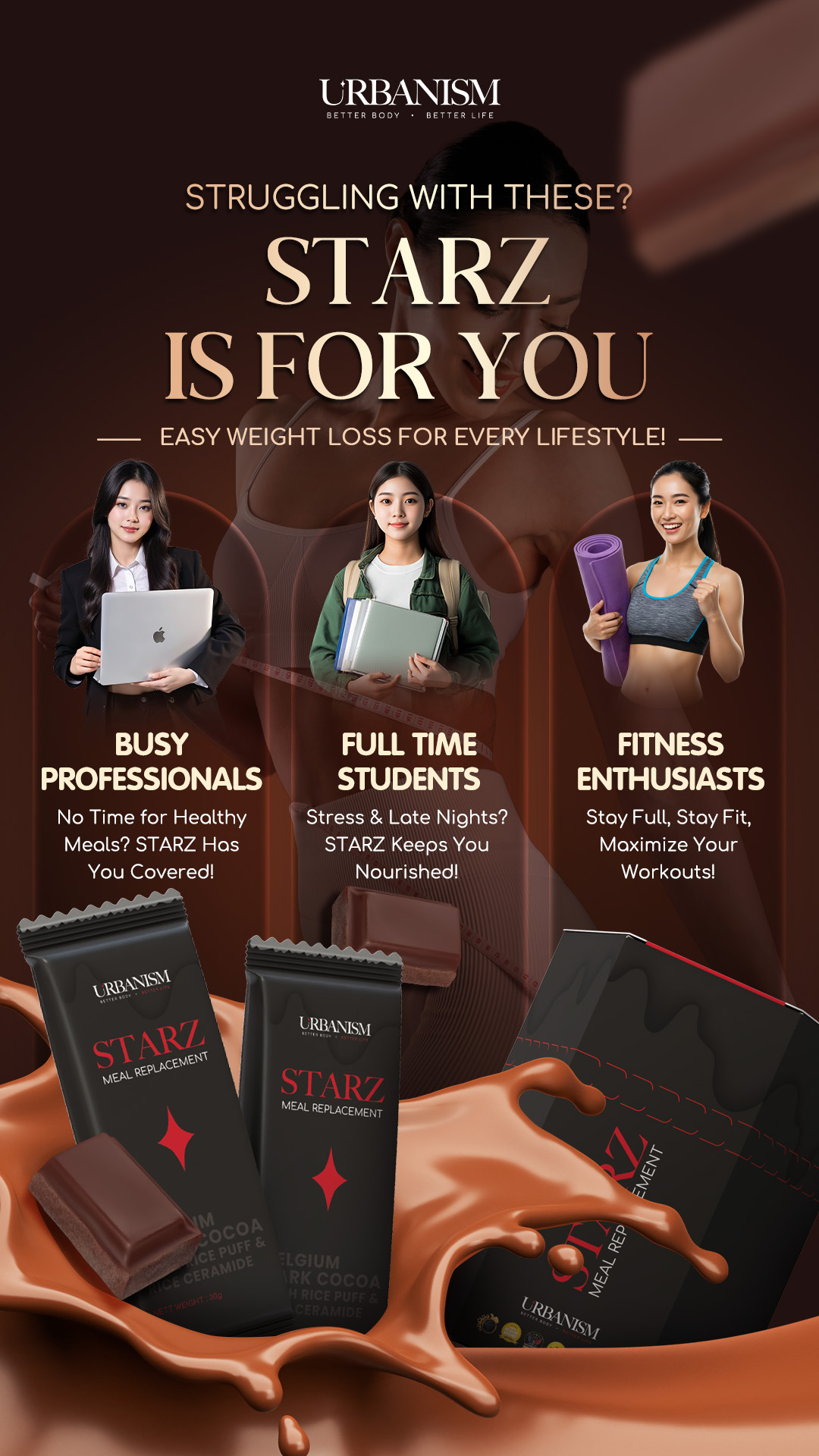 1 Box Full Sunz+  &  1 Box Full Moonz+ FREE 1 unit Bluetooth Body Fat Scale