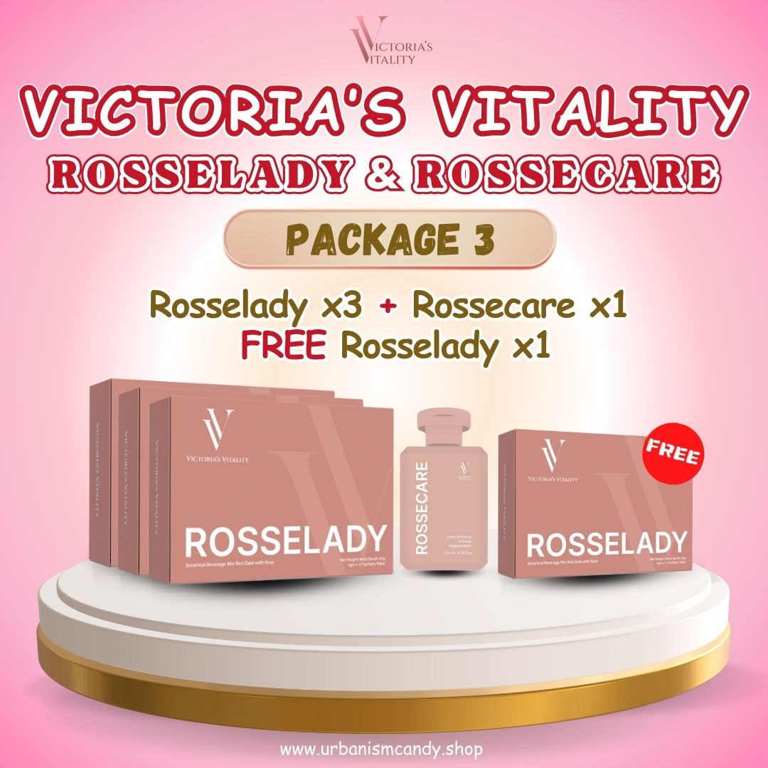 3 Boxes Rosselady and 1 bottle Rossecare FREE 1 box Rosselady