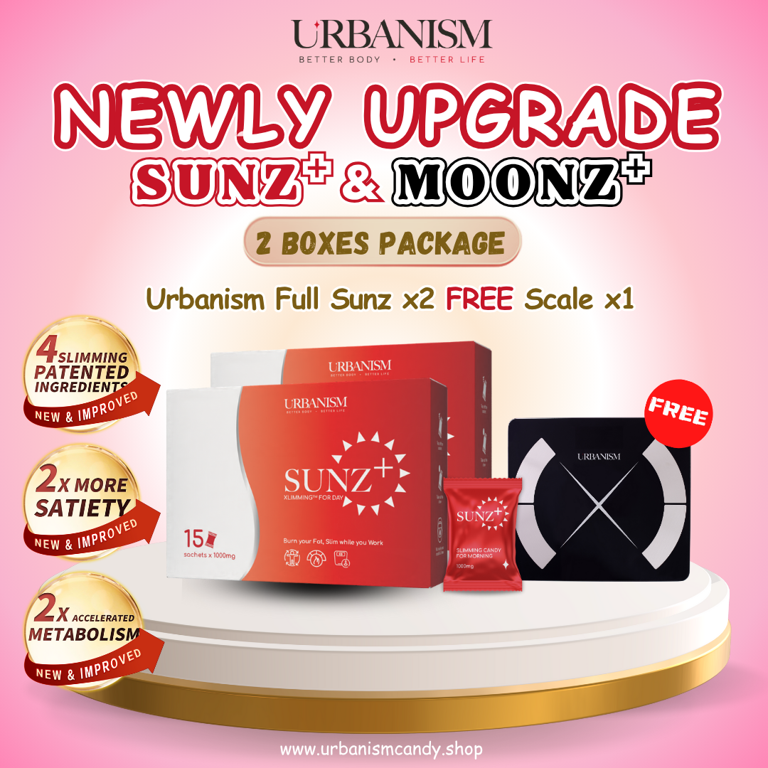 2 Boxes Full Sunz+ FREE 1 unit Bluetooth Body Fat Scale