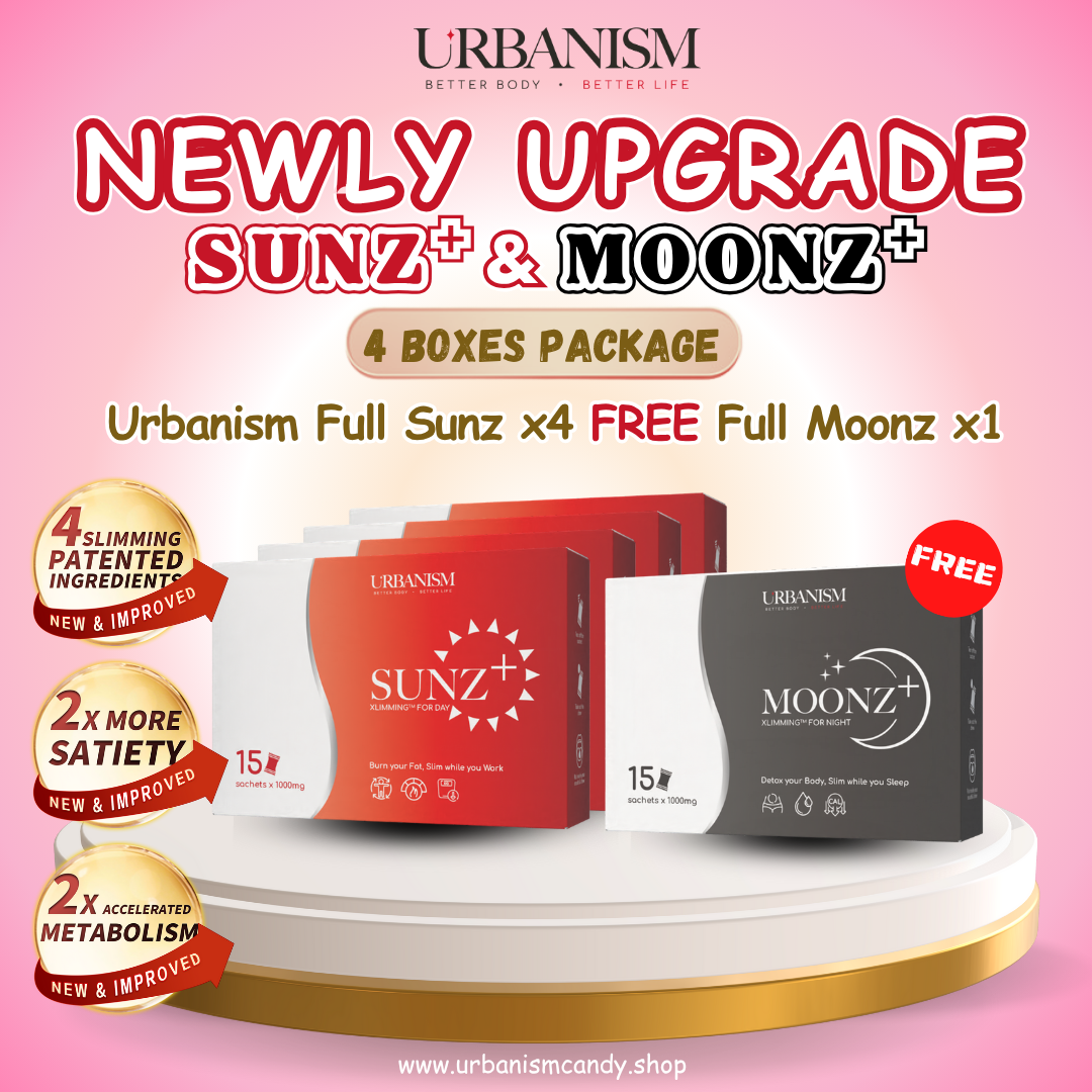 4 Boxes Full Sunz+ FREE 1 Box Full Moonz+