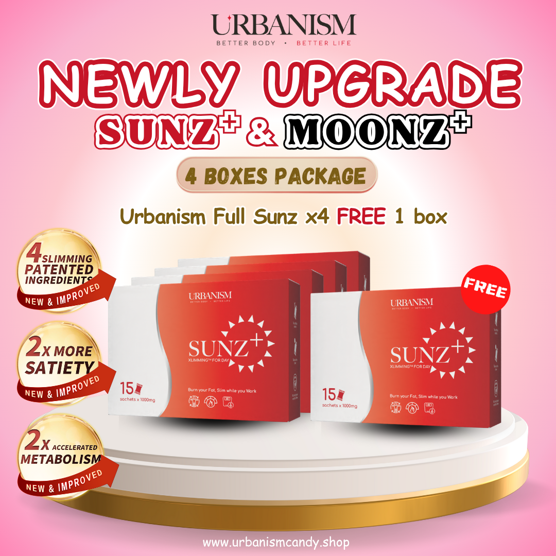 4 Boxes Full Sunz+ FREE 1 Box Full Sunz+