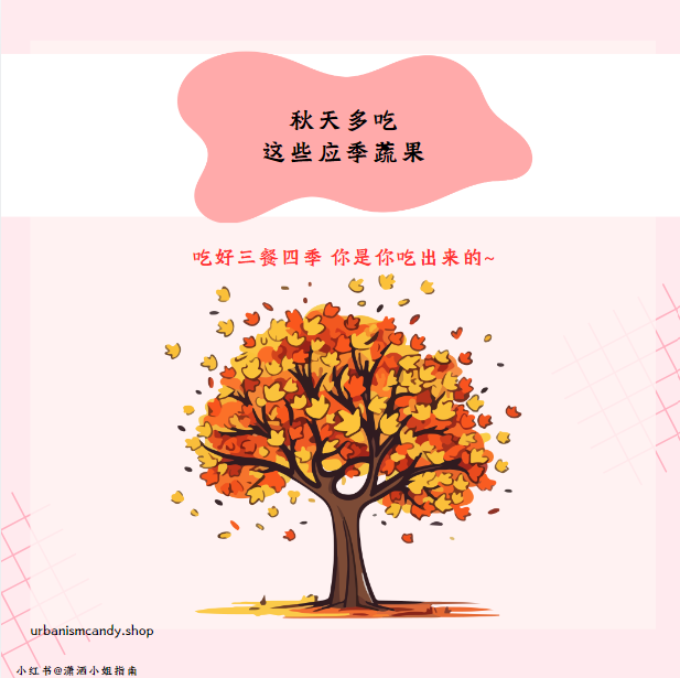 秋天多吃这些应季蔬果