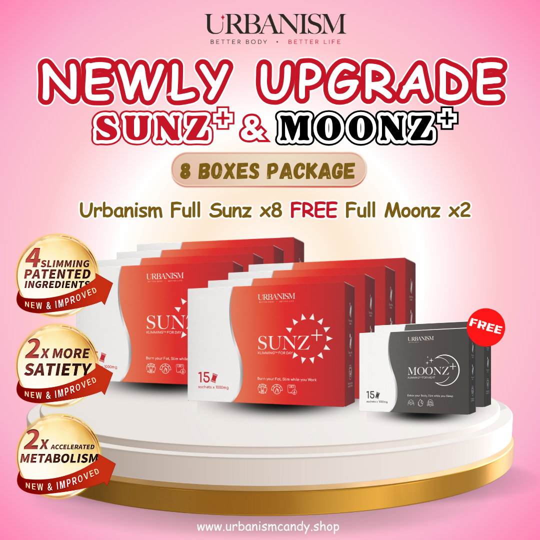 8 Boxes Full Sunz+ FREE 2 Boxes Full Moonz+ 