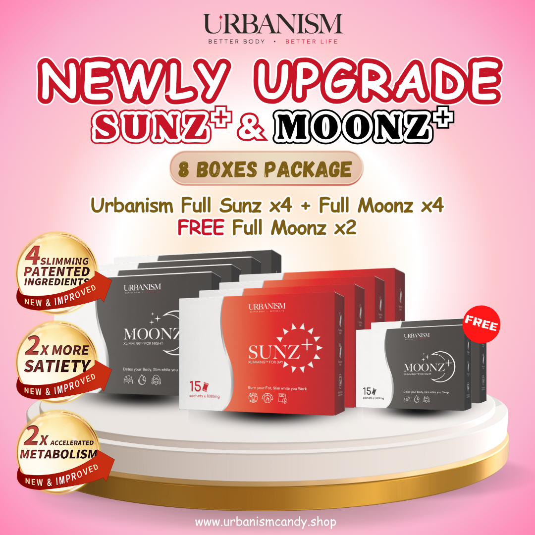 4 Boxes Full Sunz+  &  4 Boxes Full Moonz+ FREE 2 Boxes Full Moonz+