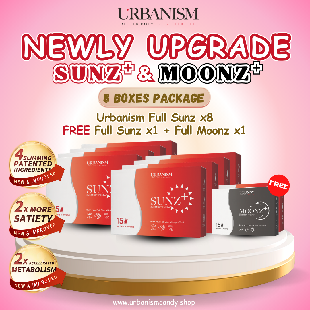 8 Boxes Full Sunz+ FREE 1 Box Full Sunz+  &  1 Box Full Moonz+