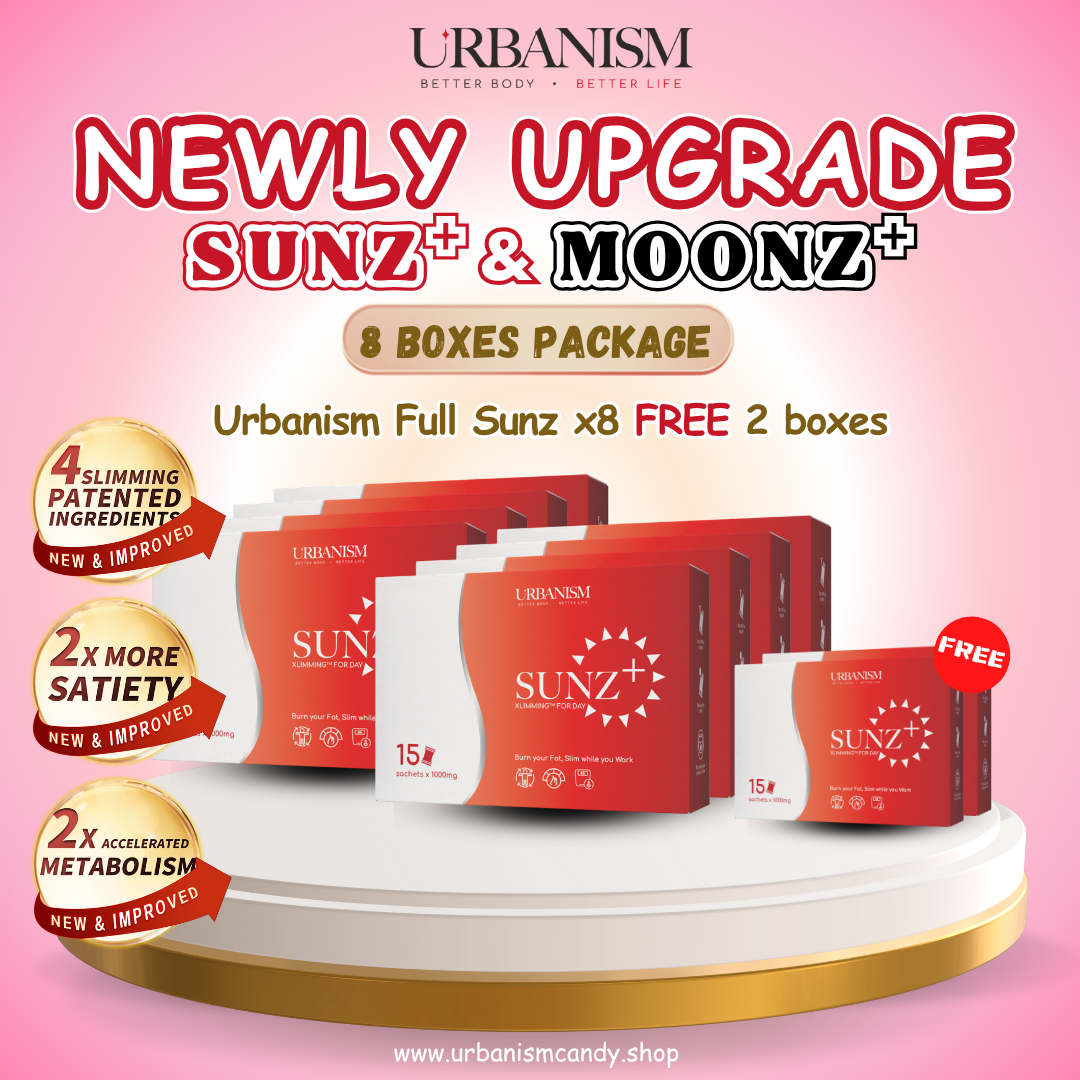 8 Boxes Full Sunz+ FREE 2 Boxes Full Sunz+