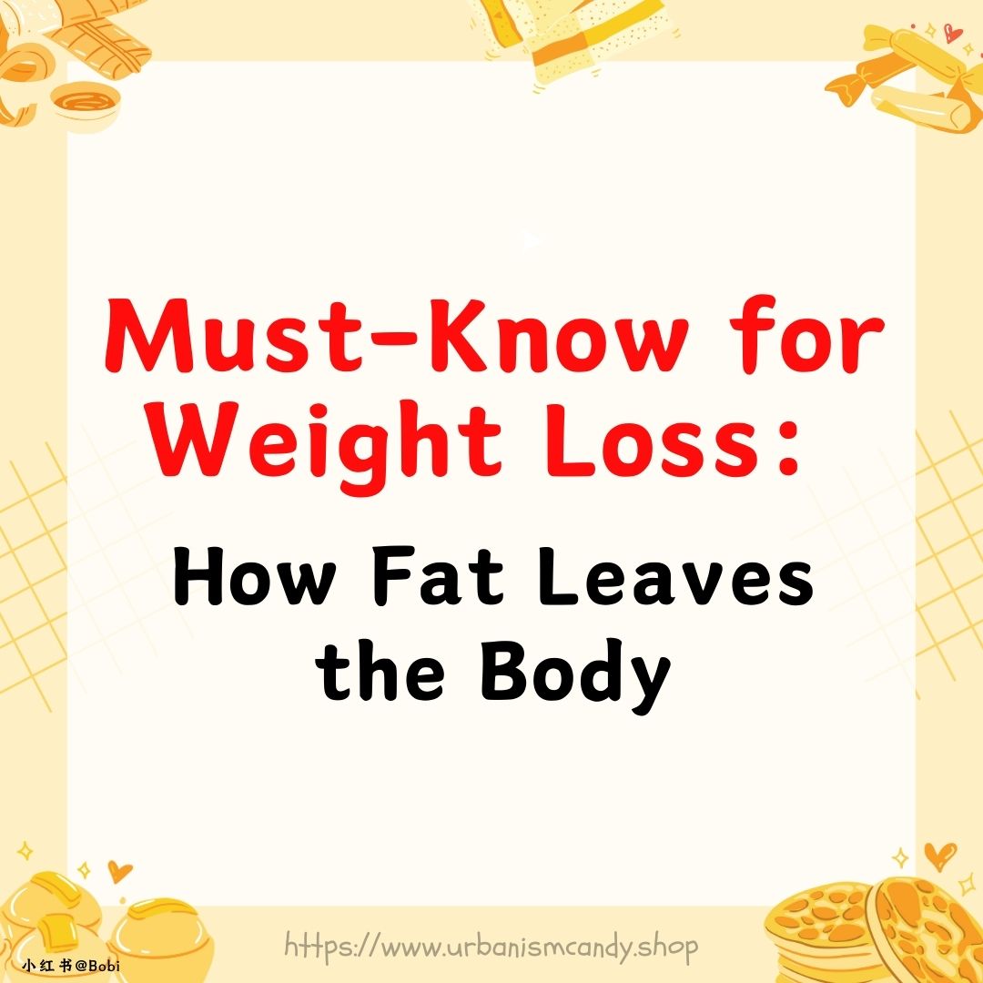 Must-Know for Weight Loss: How Fat Leaves the Body