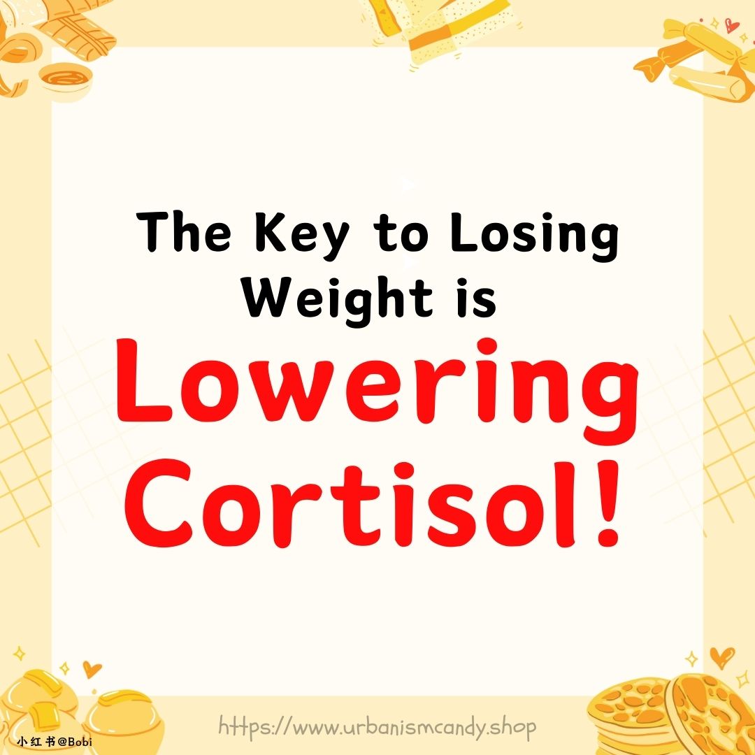 The Key to Losing Weight is Lowering Cortisol!