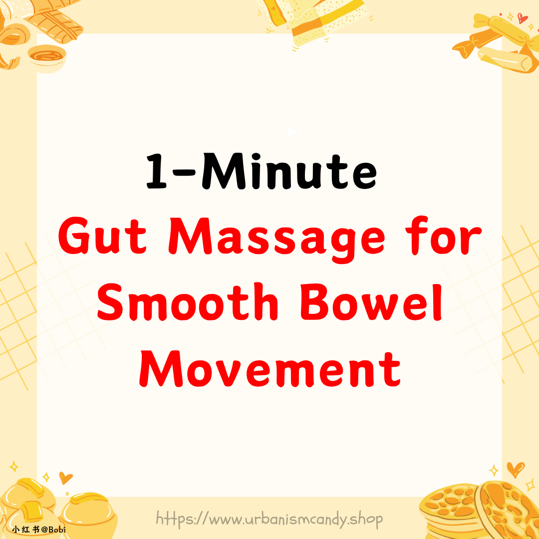 1-Minute Gut Massage for Smooth Bowel Movement