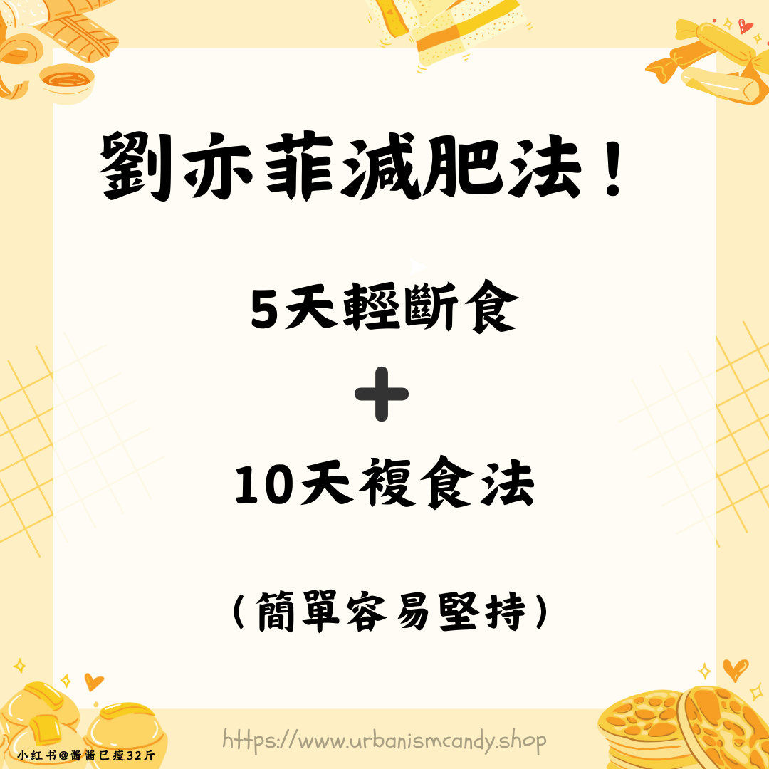劉亦菲減肥法