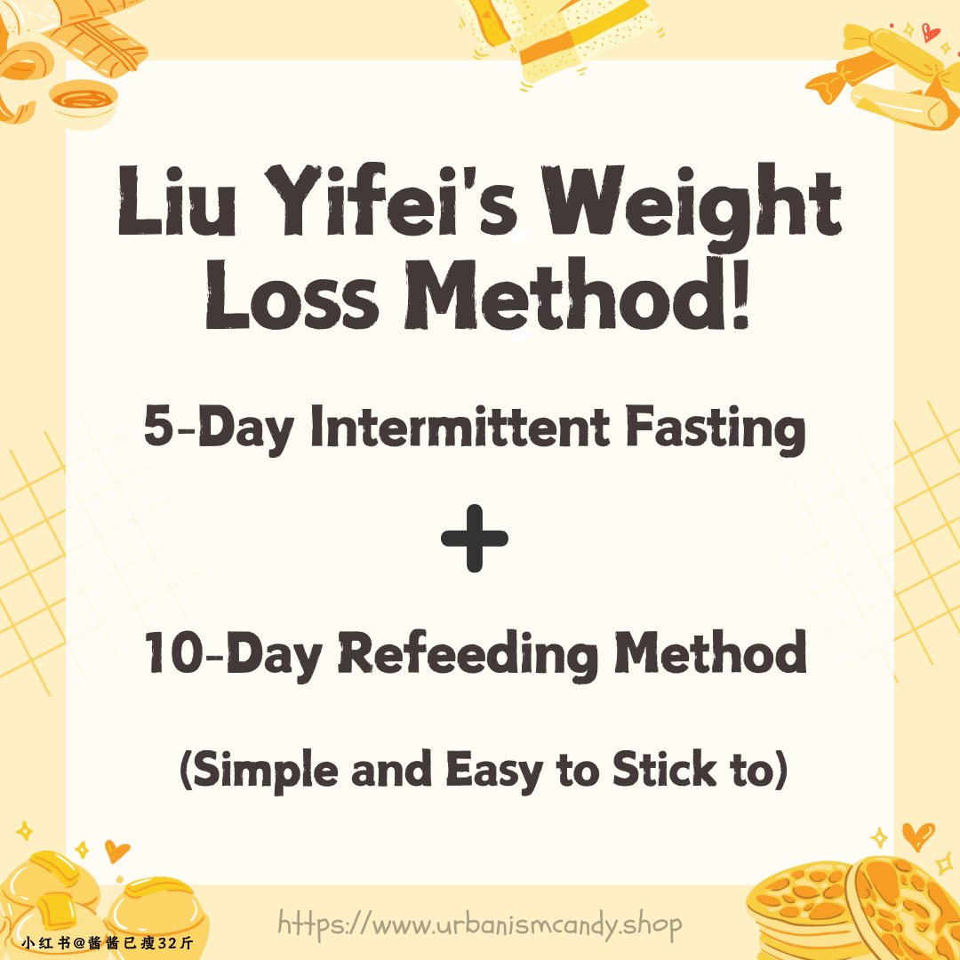 Liu Yifei's Weight Loss Method