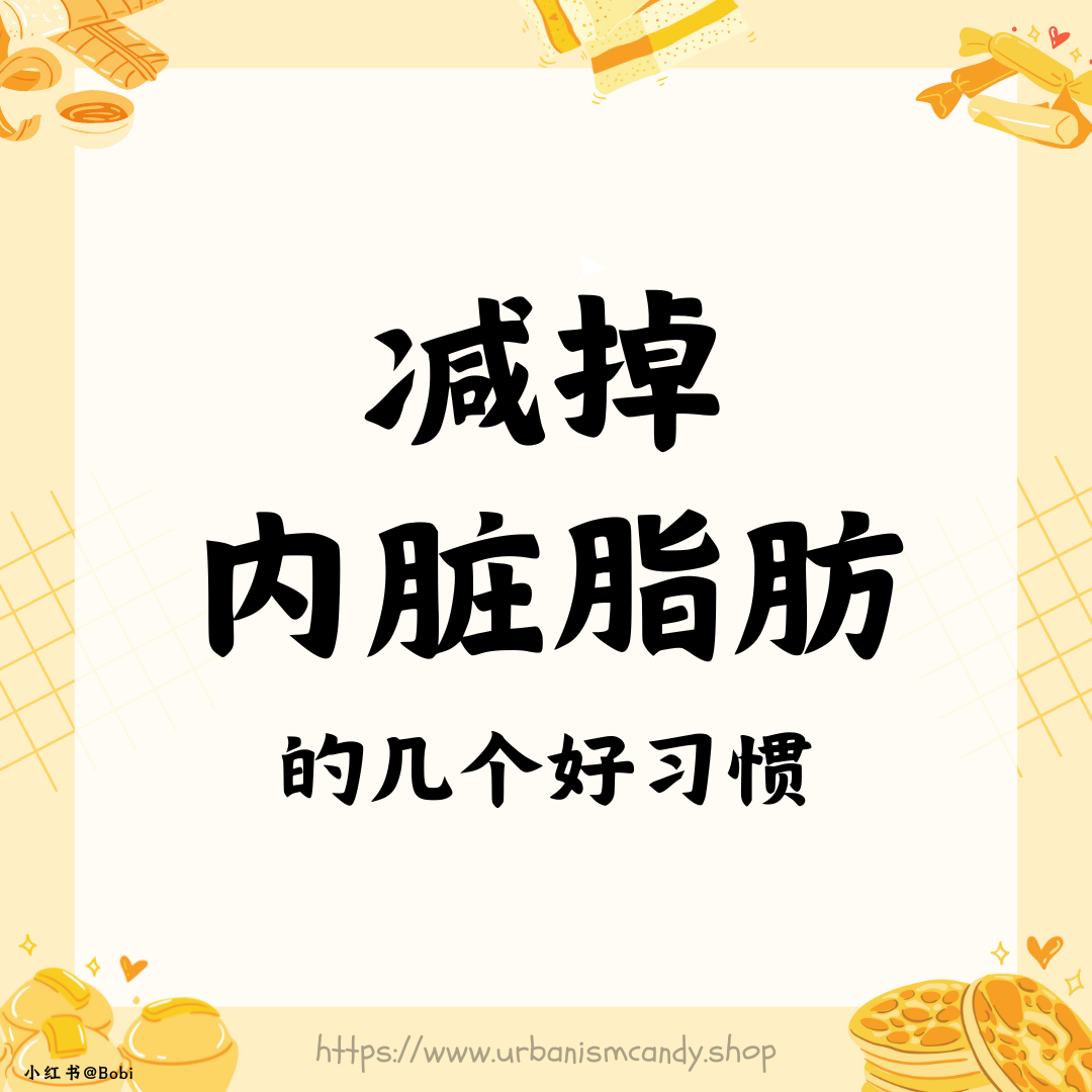 减掉内脏脂肪的几个好习惯