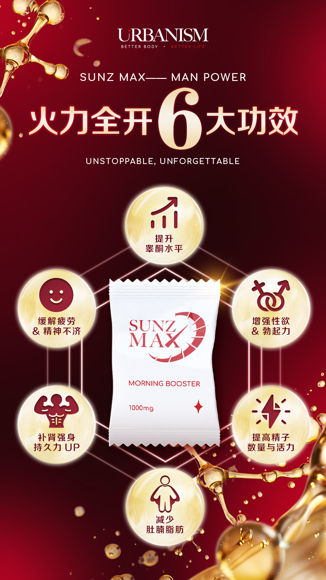 1 Box Sunz Max - Man Power