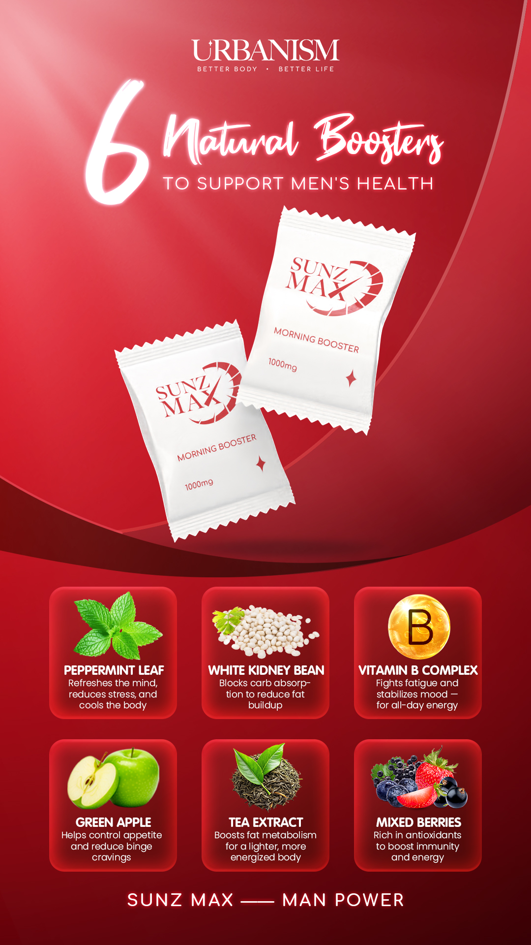 1 Box Sunz Max - Man Power